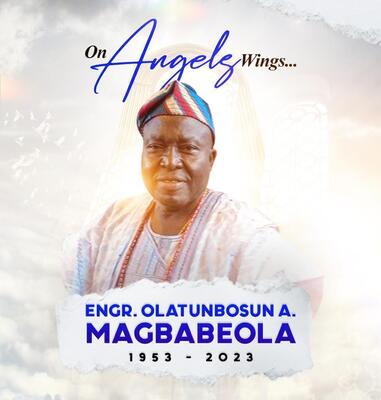 Engr. Olatunbosun .A. Magbagbeola
