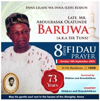 OLATUNDE RASAQ BARUWA