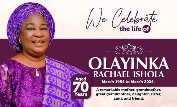 OLAYINKA RACHEAL ISHOLA