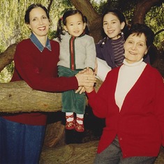 Julie, Olivia, Margot, & Olga New City, NY 1997