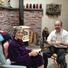Olga and Music therapist March 2012