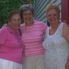 Aunt Rita & Aunt Florence with Mom