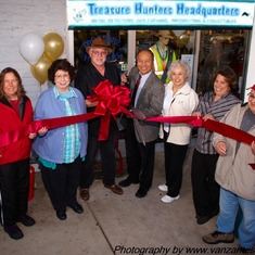 Grand opening of Treasure Hunters Store in Milpitas, Ca. Ribbon Cutting Ceremony