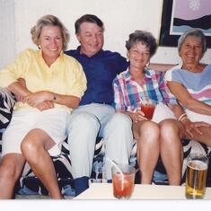 Jean and Gordon, Olive and Jan Munroe 1991