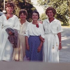 Merita, Olive, Alice and Ina 1981