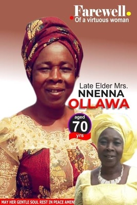 Elder Mrs Nnenna Uzunma Ollawa