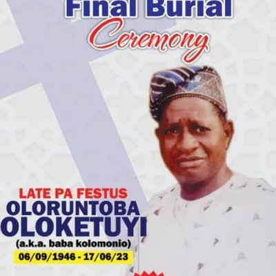 OLOKETUYI TOBA FESTUS