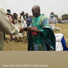 During the launching of Okun bible
