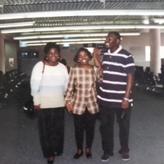 Ol' B.. You captioned this- 'Sept 30 1995, Kemi came to Winston Salem on a visit, returning to London'