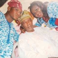 Daddy at kehinde's introduction
