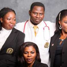 CMC then photo shoot. Pastor Dr. Femi, Always Wearing a Winning and Soothing Smile With Eno Akpan SAN,Redberry and Ene
