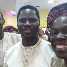 February 2015. Kunle Badmus, Femi Osideko & Titi Adesanmi 