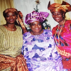 Mum, Mrs Solate & aunty Iyabo