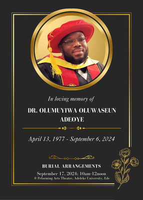 Olumuyiwa Oluwaseun Adeoye