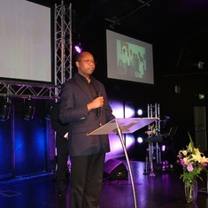 Service of songs (Ireland): Closing prayers by Dr Emmanuel Eguare. Family friend.