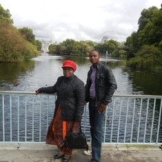 Mum and Ayo in 2011
