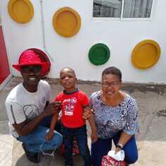 Sola and family at an Event