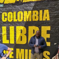Hanging out in Colombia, December 2019