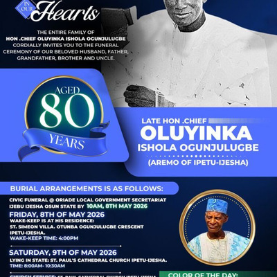 Oluyinka Ishola Mathew Ogunjulugbe