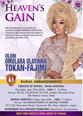 Olori Omolara Olayinka Tokan-Fajimi