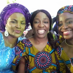Our beautiful soul with Sis Funke and I