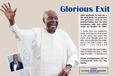 Revd. Dr. Omoregie Amadasun