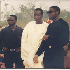 @ Mum,s Funeral January 1997 in Benin City...