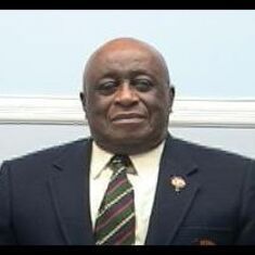 Dr. Oscar S. James, former President of Guyana Ex-Police Association of America.