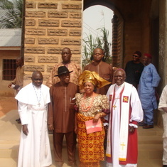 With Methodist ministers
