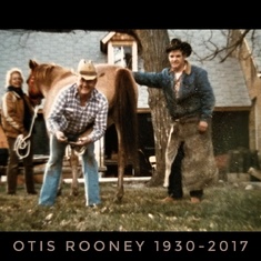 20170614_Otis Rooney with his best friend,  Al Stuart.