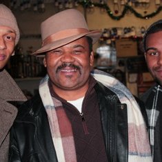 Otis with sons, Jason & Jeremy