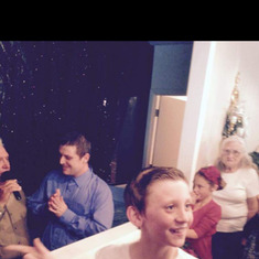 Was the most wonderful day my brother got baptized 