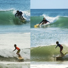 Owen shredding it at Surf Hatteras 