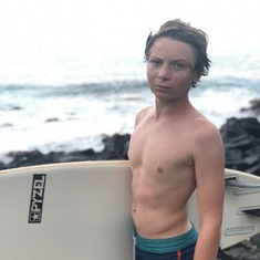 Owen, my surfer boy 