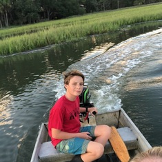 Owen and the swamps of Hilton Head Island, SC