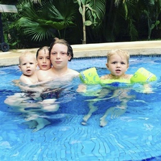 Pool time in Costa Rica 