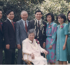 19921017- Loui Family Photo @ Tim's Wedding