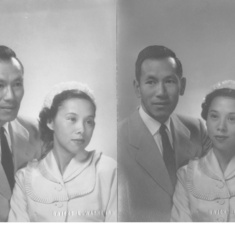 19510607-Wedding Photos of Owen Loui and Marjorie Chan Loui