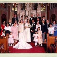 1997 May 31:  Paul & Masanna's Wedding with Family