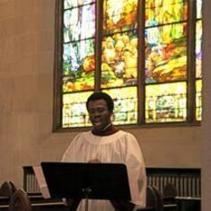 Oyebade Dosunmu, Choral Scholar at St. Andrew's Episcopal Church, Pittsburgh