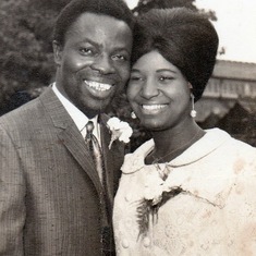 Mum and Dad wedding October 1966
