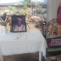 Condolence Register at the family home.