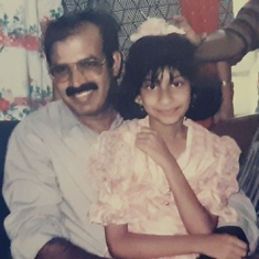 Major throwback from the 90s :). Remembering you on your special day, Uncle.