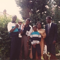 mom and Dad and my brother Gbenga