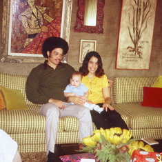 Tony, Pam and baby Chasen