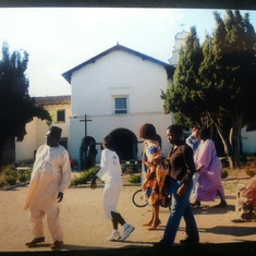Visiting San Juan Bautista Mission in California