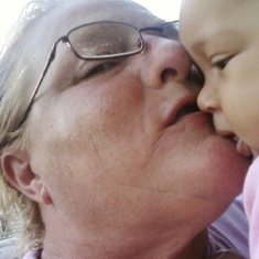 grammy and me kissing
