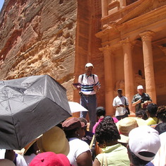 Teaching in Petra, Jordan