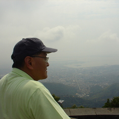 2007년  브라질 선교사부부세미나-예수동산으로 올라가면서, 리우데자이네로