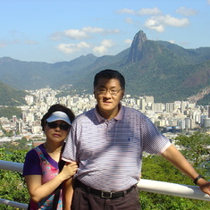 2007년  브라질 선교사부부세미나-빵산에서 내려오면서, 리우데자이네로